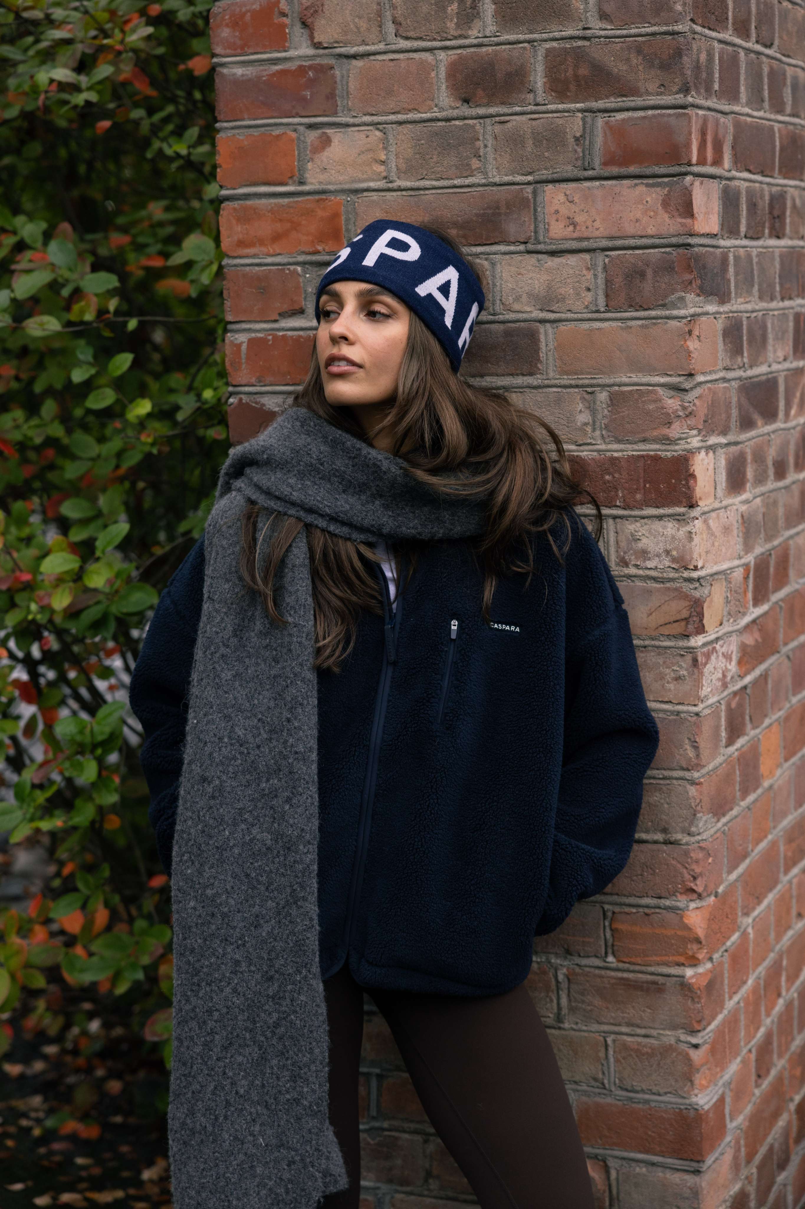 SKI Headband - Navy